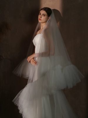 商品番号00232ウェディングベール(コーム付き)